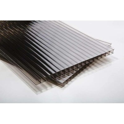 Lexan Polykarbonátová komorová deska 2UV 2100 x 1500 x 10 mm bronz 1 ks