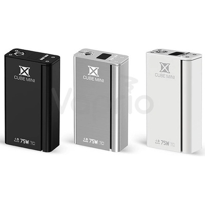 Smok XCube MINI TC/VW Bluetooth MOD 75W Stříbrná