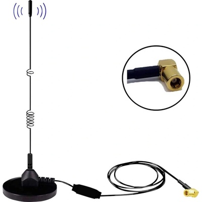 Albrecht MAG31 Anténa s magnetickou základňou DAB + so zosilňovačom