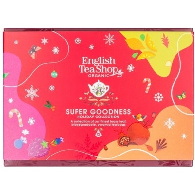 English Tea Shop Vánoční Super dobroty 12 pyramidových sáčků