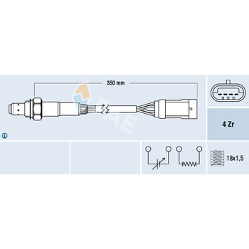 Lambda sonda FAE 77152
