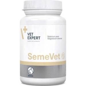 VetExpert SemeVet - хранителна добавка създадена за мъжки кучета, предназначени за разплод, 60 таблетки, Vet Expert - Полша