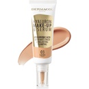 Dermacol Make up a sérum 2v1 Hyaluron Make up and Serum 03 Sand 25 g