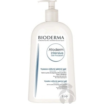 Bioderma Atoderm Intensive Gel moussant 1 l + sprchový olej 200 ml darčeková sada