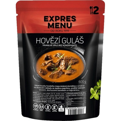 EXPRES MENU Hovězí guláš 2 porce