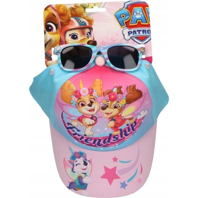 Cerda Детски комплект Cerda - Paw Patrol Friendship, шапка и слънчеви очила, 53 cm (2200010736)