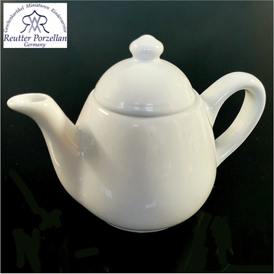Reutter Porzelan - Porcelánový čajník biely 12 x 8,5cm