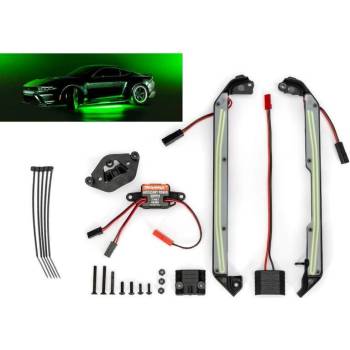 Traxxas LED podsvícení šasi zelené pro 4-Tec 2.0 Drift