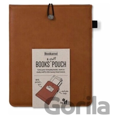 Bookaroo Pouzdro na knihu - hnědé - EPEE