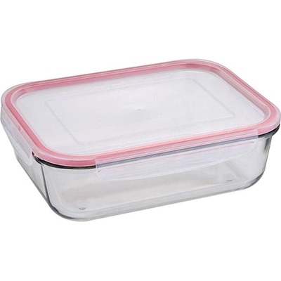 Bergner BG-25026-RD skleněná se zaklapovacím víkem 1,5 l