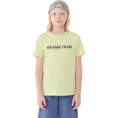 4F JUNIOR-TSHIRT M2186-45N-CANARY GREEN NEON Zelená