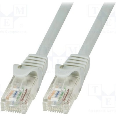 Logilink CP2042U Patch, CAT 6 U/UTP EconLine, 1,5m, šedý