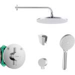 SANITINO - Душ гарнитура Hansgrohe със смесител и скрито тяло, аксесоари kielle, хром SANI21HKK005 (SANI21HKK005)