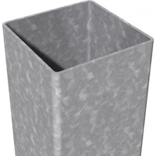 Kovový pozinkovaný sloupek 140 x 140 mm - délka 3 m ✔ Bez držáků plotových polí