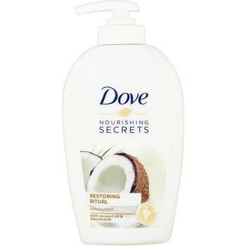 Dove Restoring Secrets tekuté mýdlo Coco 250 ml