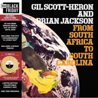 GIL SCOTT HERON & BRIAN JACKSON - From South Africa To South Carolina (Gold Polycarbonate ) (Black Friday 2024) (CD)