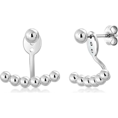 Prosperk Náušnice ocelové dvojité Steelrings S4576