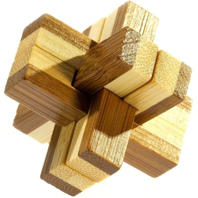 Hlavolam 3D bamboo Knotty Puzzle