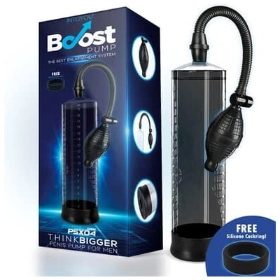 PSX04 Boost Vákuová pumpa na penis Dark CL49