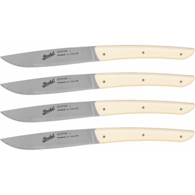 Berkel steak knife set 4-pcs. Color cream