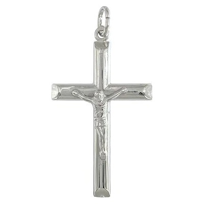 Infinitysilver Strieborný prívesok kríž s Kristom SP220059