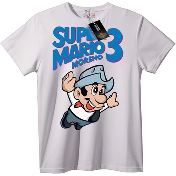NOONEBRAND Тениска Super Mario 3 Moreno - S, White