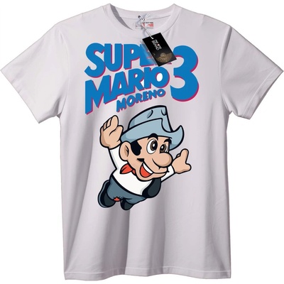NOONEBRAND Тениска Super Mario 3 Moreno - S, White