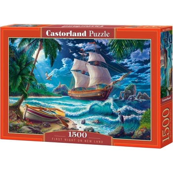 Image 1 of Castorland Пъзел Castorland от 1500 части - Първа нощ в Новите земи (C-152070-2)