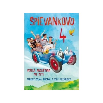 Hudobné DVD DATART PODHRADSKA & CANAKY SPIEVANKOVO 4 VESELA ANGL. PRE DETI