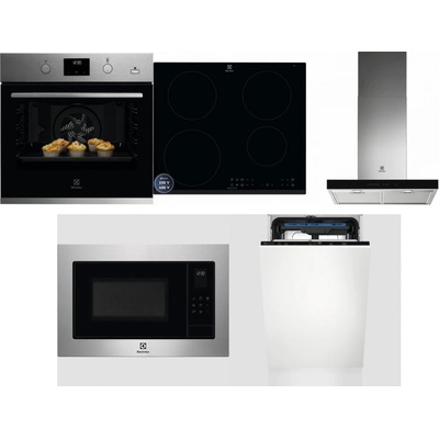 Set Electrolux KODGH70TX + LIR60433B + LFT766X + EMS4253TEX + EEM23100L