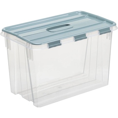 Plast Team úložný box Probox Fliplid 28 l 31,8 × 30,3 × 50,5 cm číry