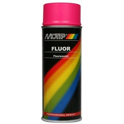 Motip Fluorescenčný lak 400 ml ružová