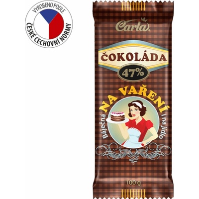 Carla Čokoláda na varenie 47% 100 g