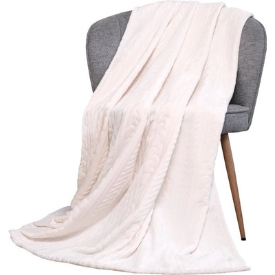 SCANquilt pléd Nordic smetanová střední 150x200