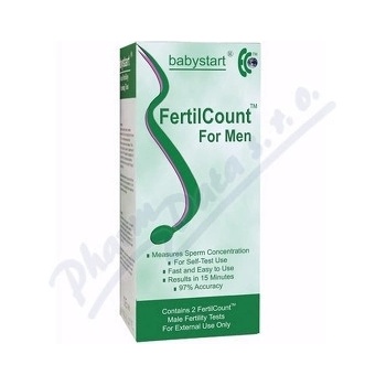 Fertilcount test mužské plodnosti 2 použití