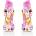 Qlux IDEAS IRIS L-00682 Спортна каничка 600ml, синя или розова (L-00682)