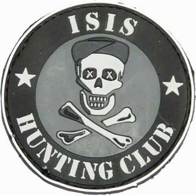 3D nášivka ISIS Hunting Club, A.C.M.