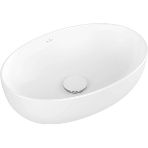 Villeroy & Boch Artis - Умивалник за плот, 49x33 cm, без преливник, CeramicPlus, алпийско бяло 438848R1 (438848R1)