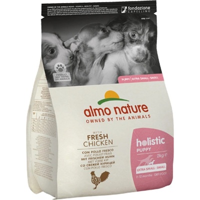 Almo Nature Holistic Puppy XS-S Kuře a rýže 2 kg
