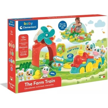 Clementoni Клементони: Интерактивен влаков комплект (17391)