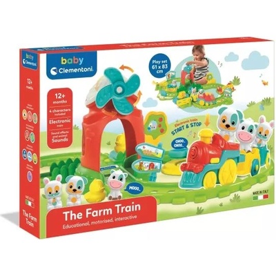 Clementoni Клементони: Интерактивен влаков комплект (17391)