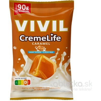 Vivil CremeLife Caramel smotana bez cukru 60 g