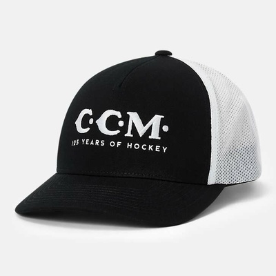 CCM 125 Anniversary Mesh Trucker Black Senior