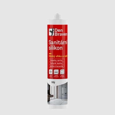 Debbex 30214RL Sanitárny silikón 280 ml hnedá