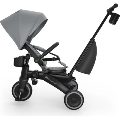 KinderKraft Сгъваема триколка KinderKraft - Jazz 3, Grey (NEW024765)