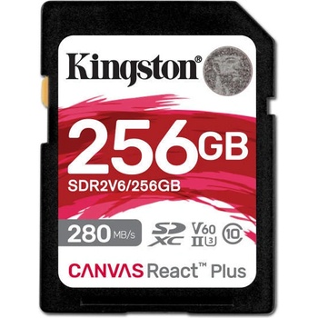 Image 1 of Kingston Canvas React SDXC 256GB (SDR2V6/256GB)