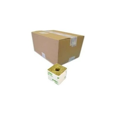 Grodan Delta NG2.0 75x75x65mm, pěstební kostka s velkou dírou 42x40mm 384ks box