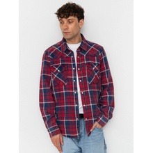 Brixton Waylon Lw overshirt (denim plaid)