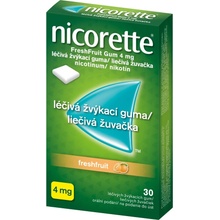 NICORETTE FRESHFRUIT GUM ORM 4MG GUM MND 30