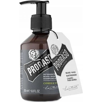 Proraso šampon na vousy Cypress and Vetyver 200 ml